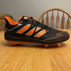 New Adidas Adizero Afterburner 7 Baseball Cleats Men’s Orange Size 13 FV9397